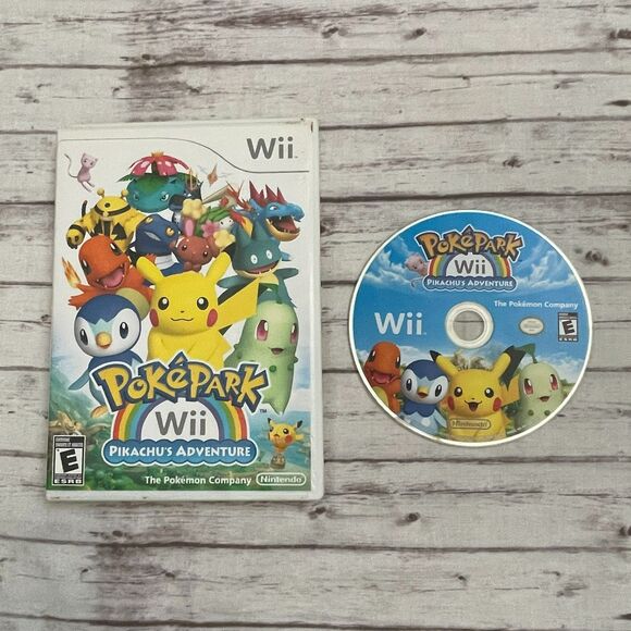 PokePark Wii: Pikachu's Adventure Nintendo Wii Game NO Manual - Picture 1 of 7